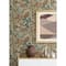 Caroline et Bettina Spice Feuilles Peel & Stick Wallpaper
